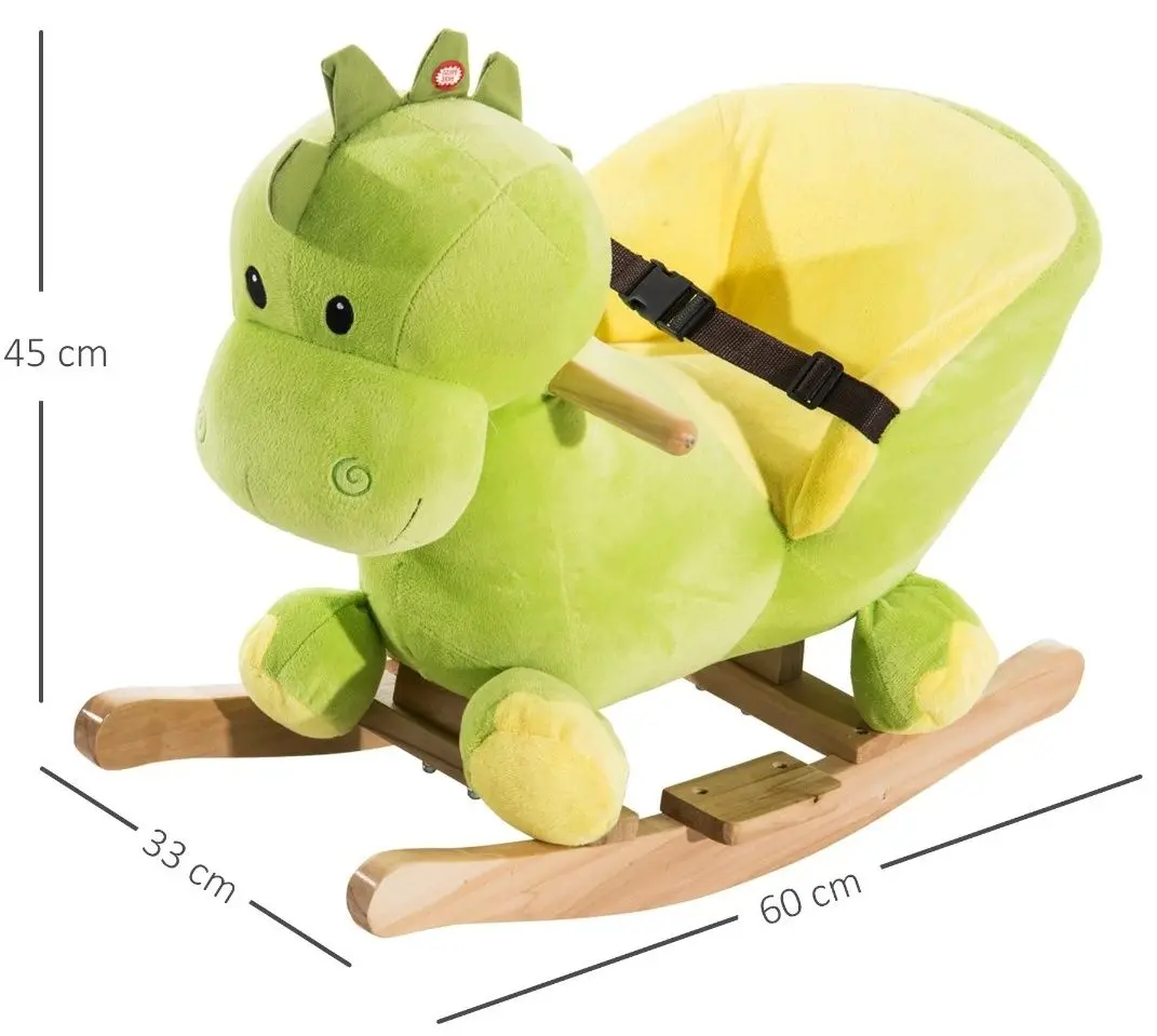 Jucarie-balansoar Homcom 330-013 (Green/Yellow) - 7