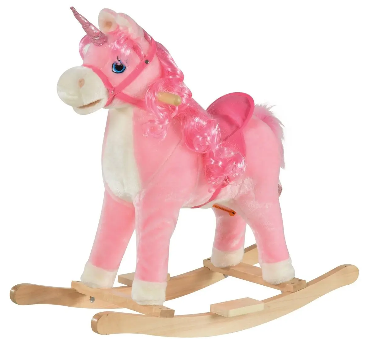 Игрушка-качалка Homcom 330-104 (Pink)