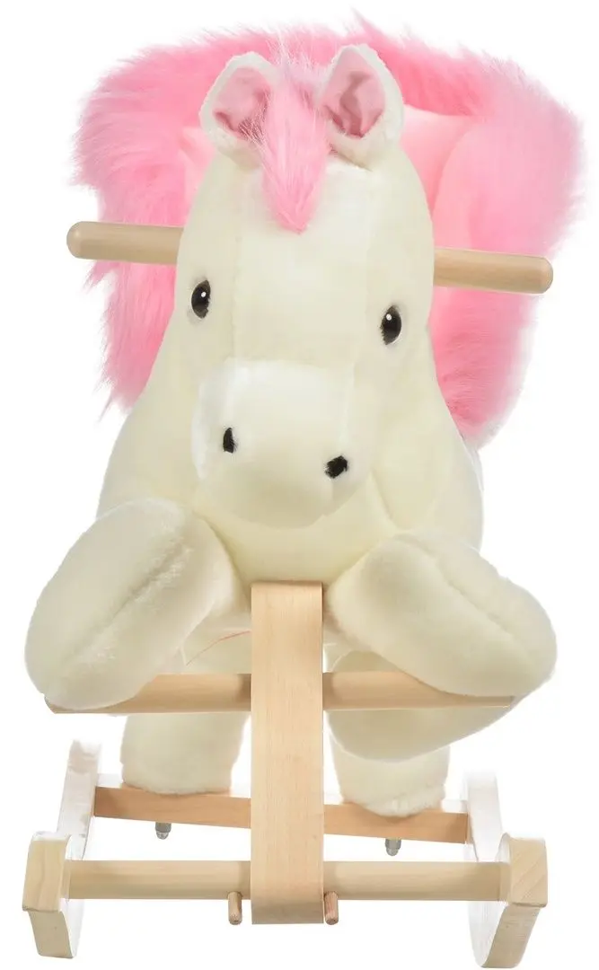 Игрушка-качалка Homcom 330-114 (White/Pink) - 3