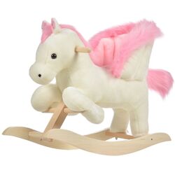 Jucarie-balansoar Homcom 330-114 (White/Pink)