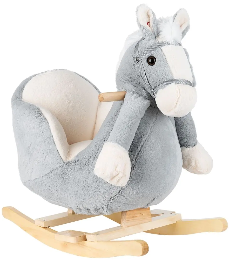 Игрушка-качалка Kikka Boo Horse with seat (Grey)