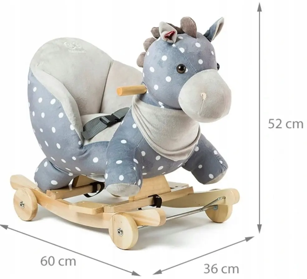 Jucarie-balansoar Kinderkraft Kon (Grey/Blue) - 7