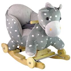 Игрушка-качалка LeanToys 15632 (Grey) Thumb