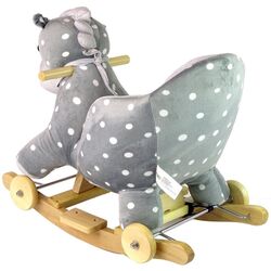 Игрушка-качалка LeanToys 15632 (Grey) Thumb