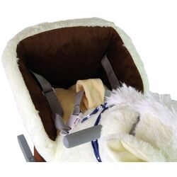 Игрушка-качалка LeanToys Little Unicorn 15633 (Cream/Brown) Thumb