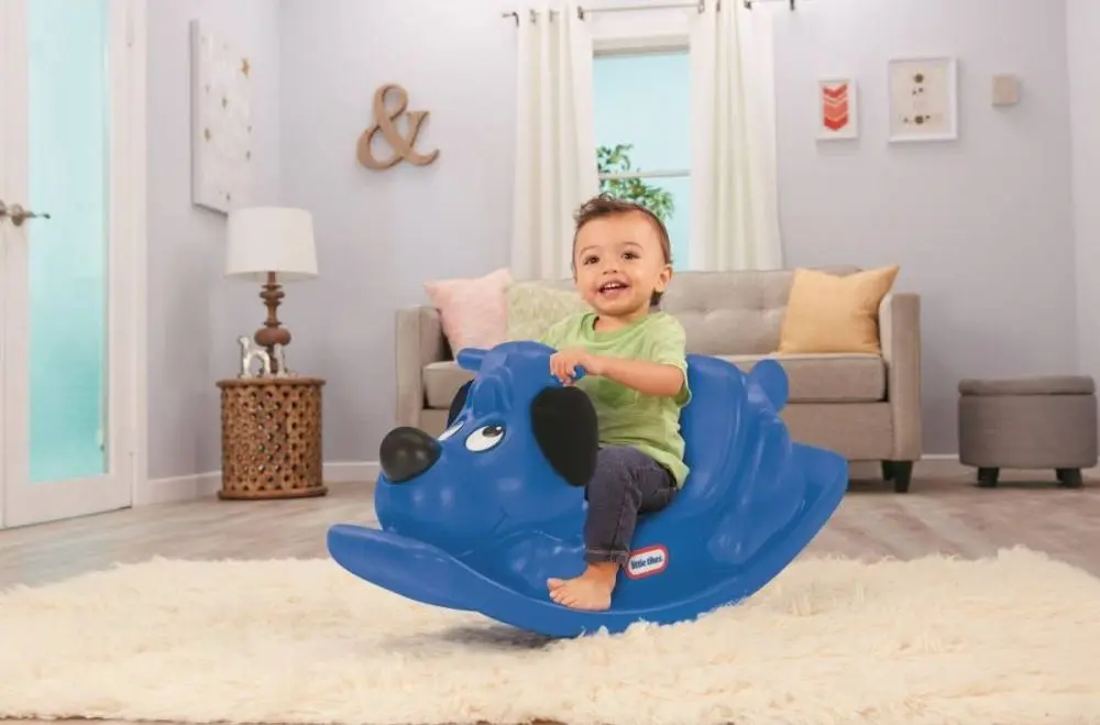 Качалка Little Tikes Rockin'Poppy (Blue) - 3