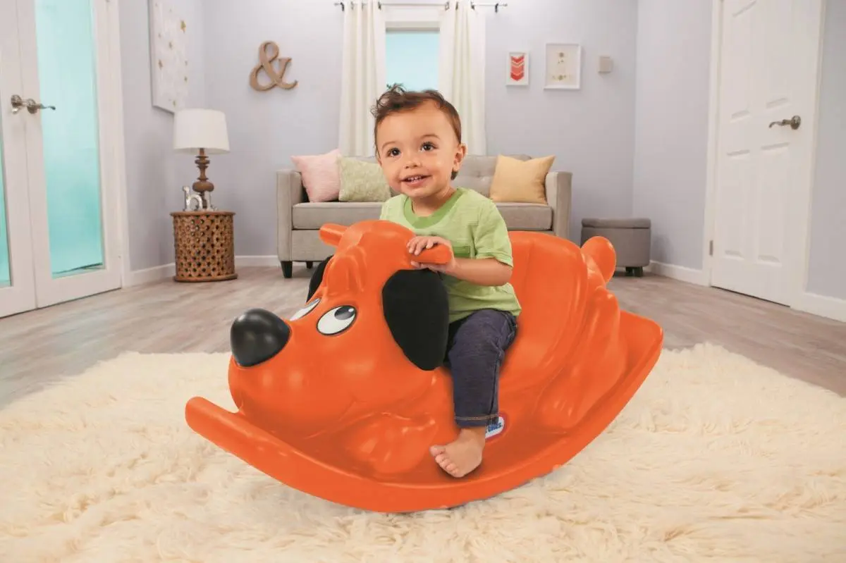 Balansoar Little Tikes Rockin'Poppy (Orange) - 3