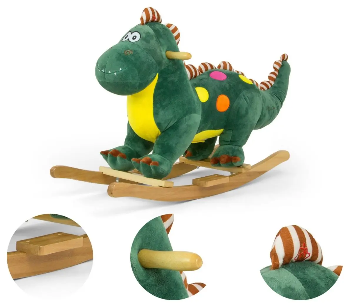 Jucarie-balansoar Milly Mally Bujak Dino (Green)
