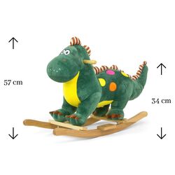 Jucarie-balansoar Milly Mally Bujak Dino (Green) Thumb