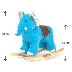 Игрушка-качалка Milly Mally Bujak Elephant (Blue) Thumb