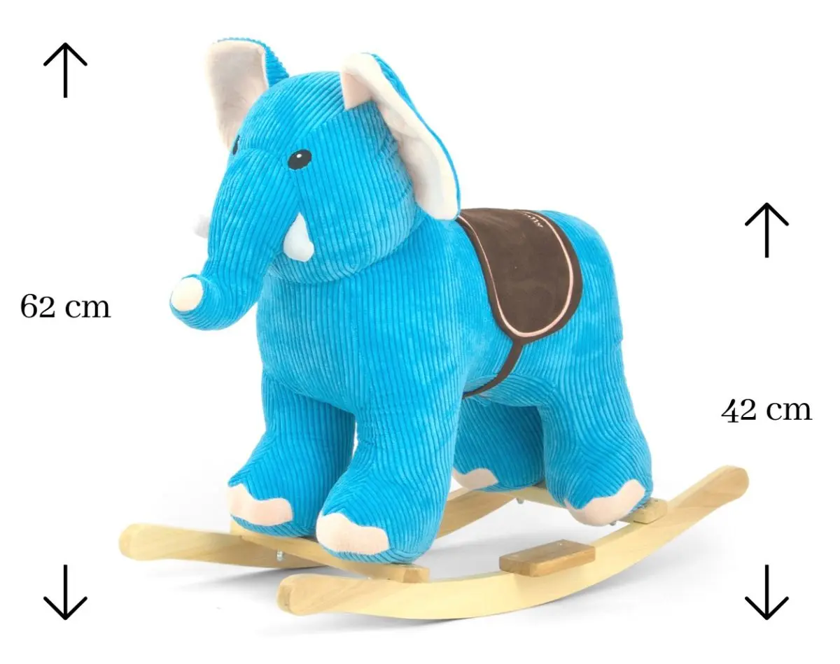 Игрушка-качалка Milly Mally Bujak Elephant (Blue) - 6