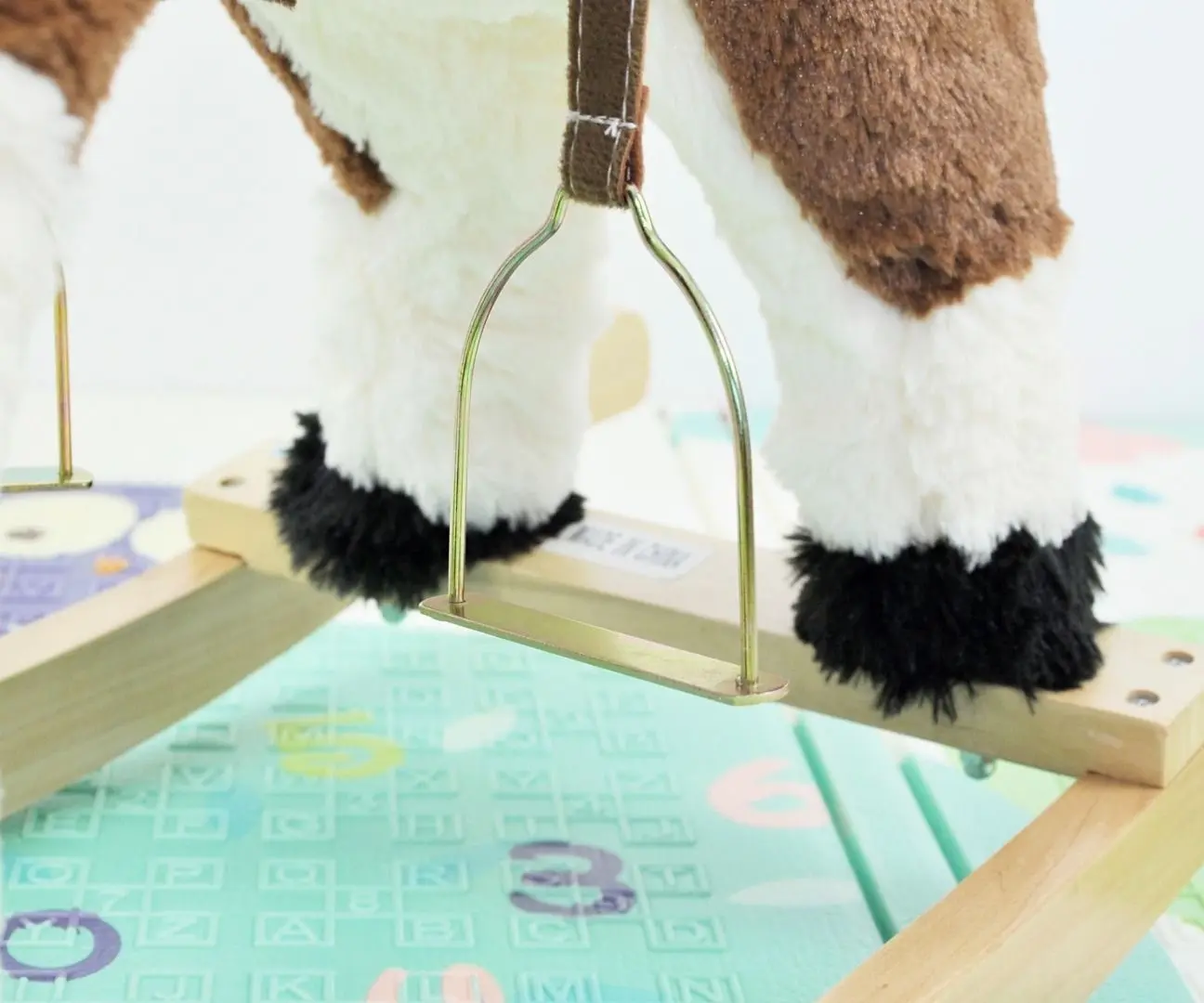 Jucarie-balansoar Milly Mally Kon Latek (Dark Brown) - 2