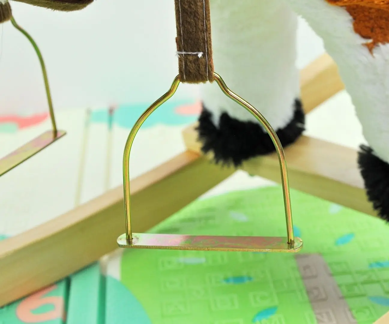 Jucarie-balansoar Milly Mally Kon Latek (Light Brown) - 2