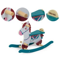 Jucarie-balansoar Milly Mally Kon Lucky 18 Horse (Blue) Thumb