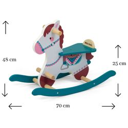 Jucarie-balansoar Milly Mally Kon Lucky 18 Horse (Blue) Thumb