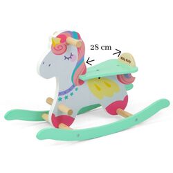 Jucarie-balansoar Milly Mally Kon Lucky 18 Unicorn (Turquoise) Thumb
