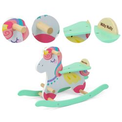 Jucarie-balansoar Milly Mally Kon Lucky 18 Unicorn (Turquoise) Thumb