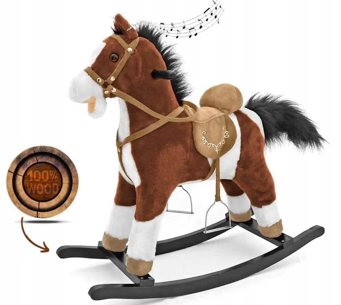 Игрушка-качалка Milly Mally Kon Mustang (Dark Brown) - 2