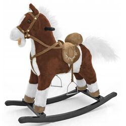 Jucarie-balansoar Milly Mally Kon Mustang (Dark Brown)