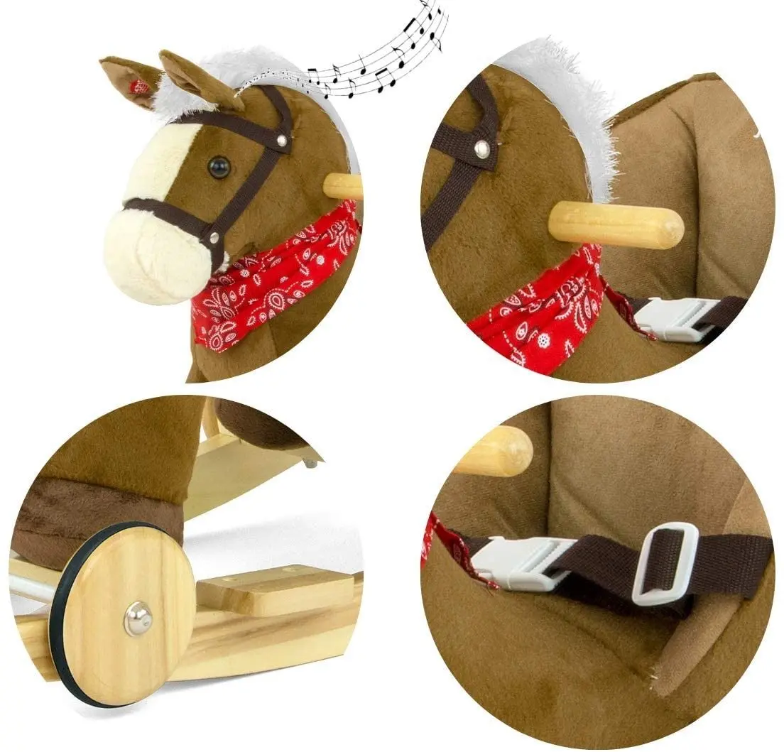 Jucarie-balansoar Milly Mally Kon Polly (Dark Brown)