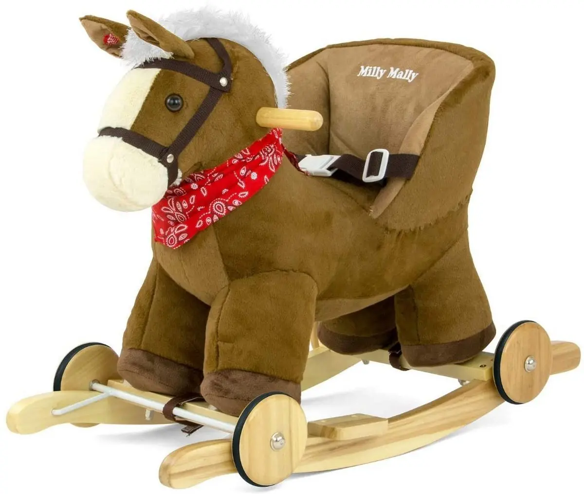 Jucarie-balansoar Milly Mally Kon Polly (Dark Brown)