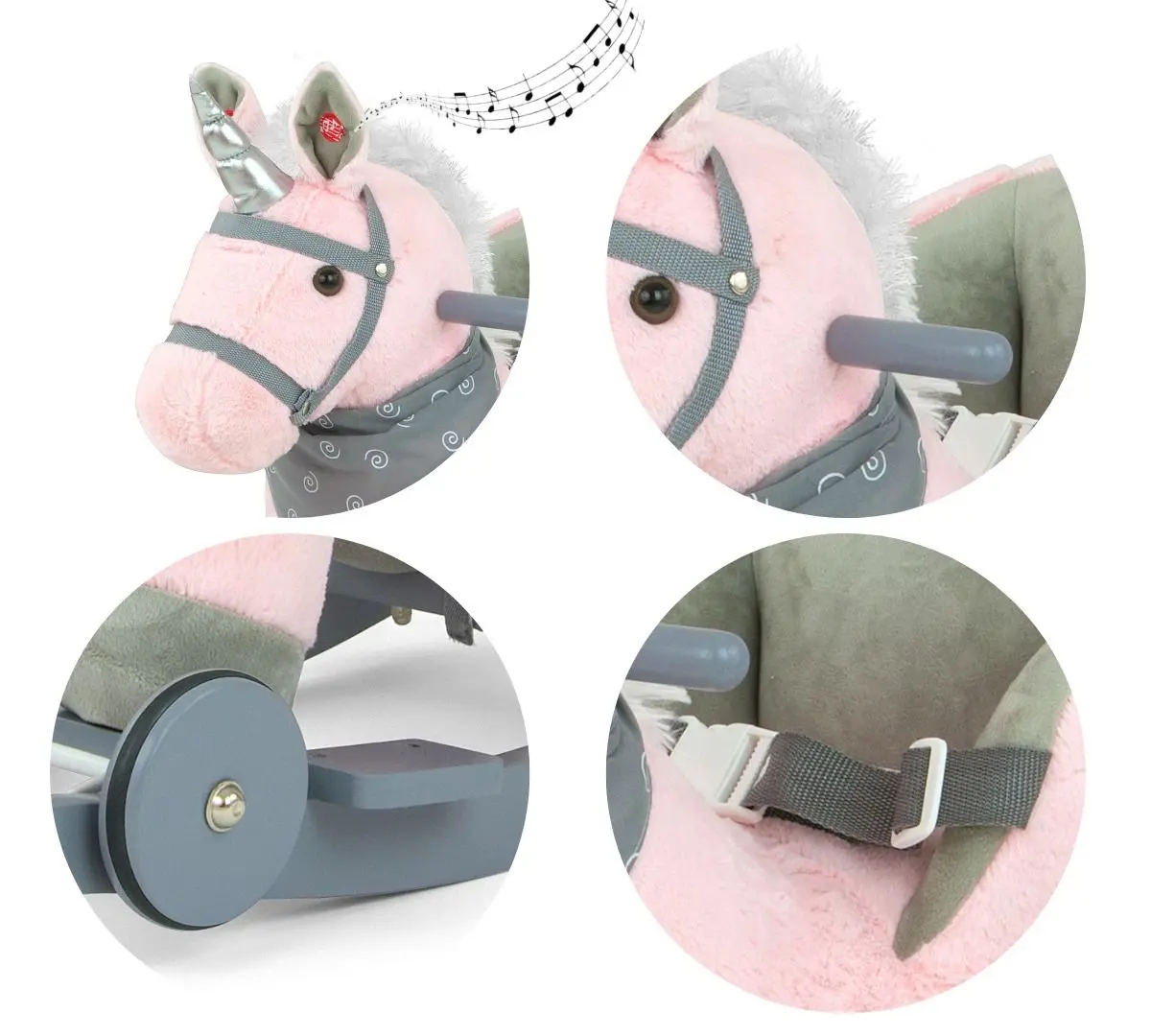 Jucarie-balansoar Milly Mally Kon Polly (Pink)