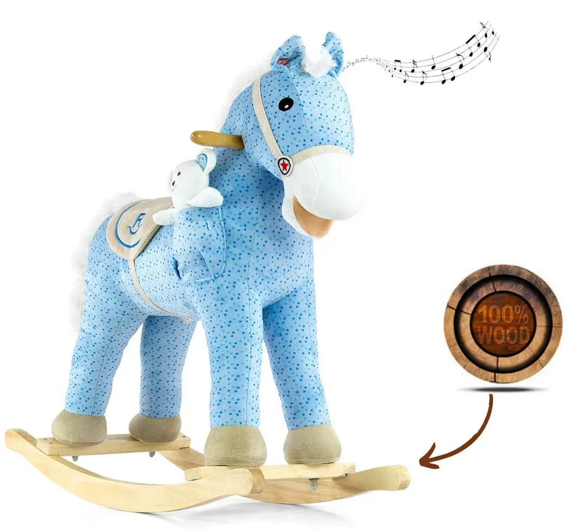 Jucarie-balansoar Milly Mally Kon Pony (Blue)