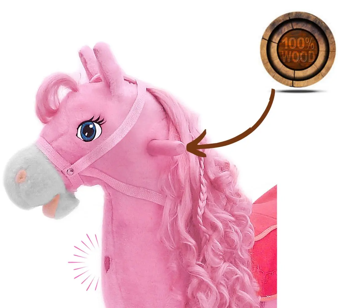 Jucarie-balansoar Milly Mally Kon Princess (Pink)