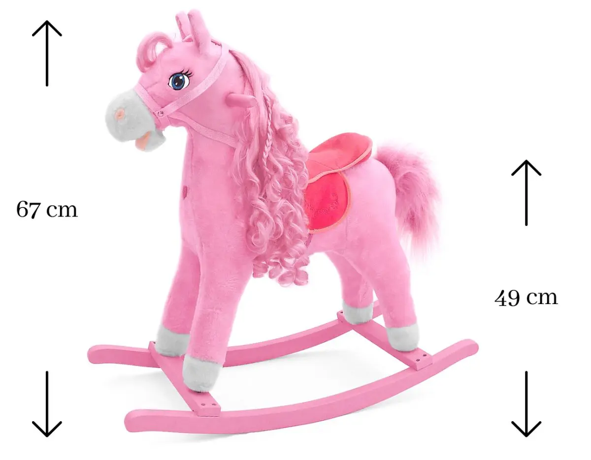Jucarie-balansoar Milly Mally Kon Princess (Pink)