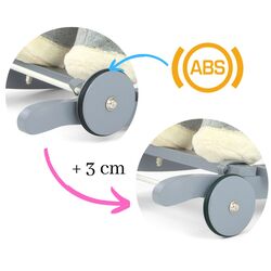 Jucarie-balansoar Milly Mally Mis Polly Bear (Blue/Light Brown) Thumb