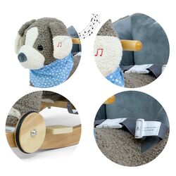 Jucarie-balansoar Milly Mally Polly Dog (Gray/Brown) Thumb