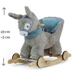 Jucarie-balansoar Milly Mally Polly Donkey (Gray/Blue) Thumb