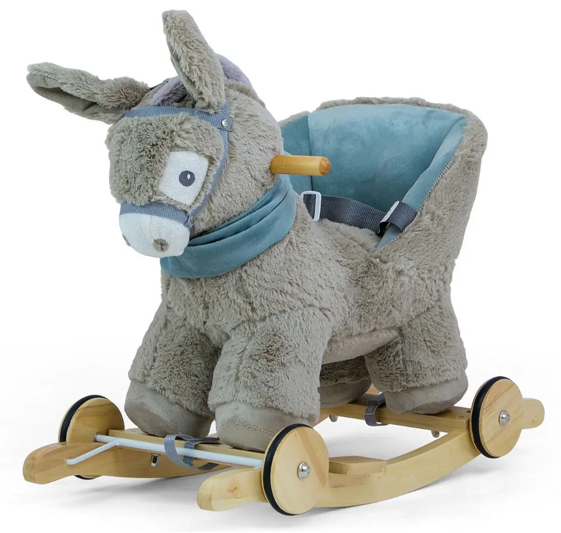 Jucarie-balansoar Milly Mally Polly Donkey (Gray/Blue)