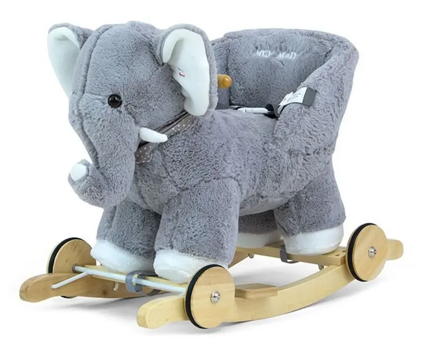 Jucarie-balansoar Milly Mally Polly Elephant (Gray)