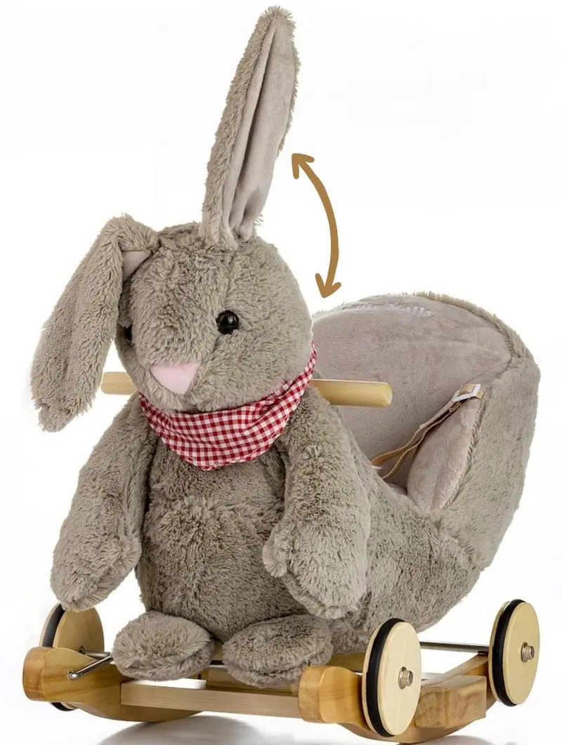 Jucarie-balansoar Milly Mally Polly Plus (Grey)