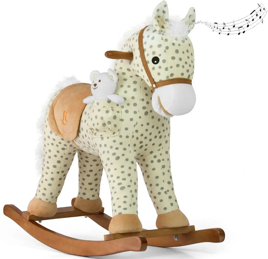 Jucarie-balansoar Milly Mally Rocking Horse Pony (Gray)