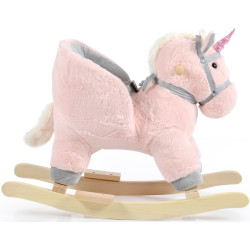Jucarie-balansoar Moni Cookie WJ-6187 (Pink/Grey) Thumb