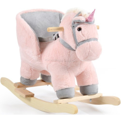 Jucarie-balansoar Moni Cookie WJ-6187 (Pink/Grey)