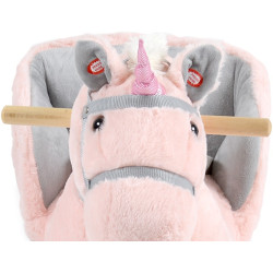 Jucarie-balansoar Moni Cookie WJ-6187 (Pink/Grey) Thumb