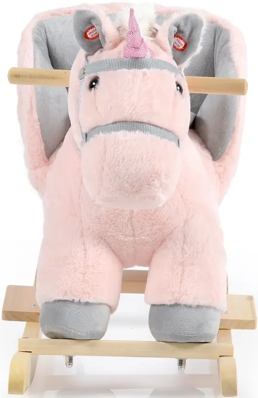 Jucarie-balansoar Moni Cookie WJ-6187 (Pink/Grey) - 5