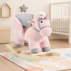 Jucarie-balansoar Moni Cookie WJ-6187 (Pink/Grey) Thumb
