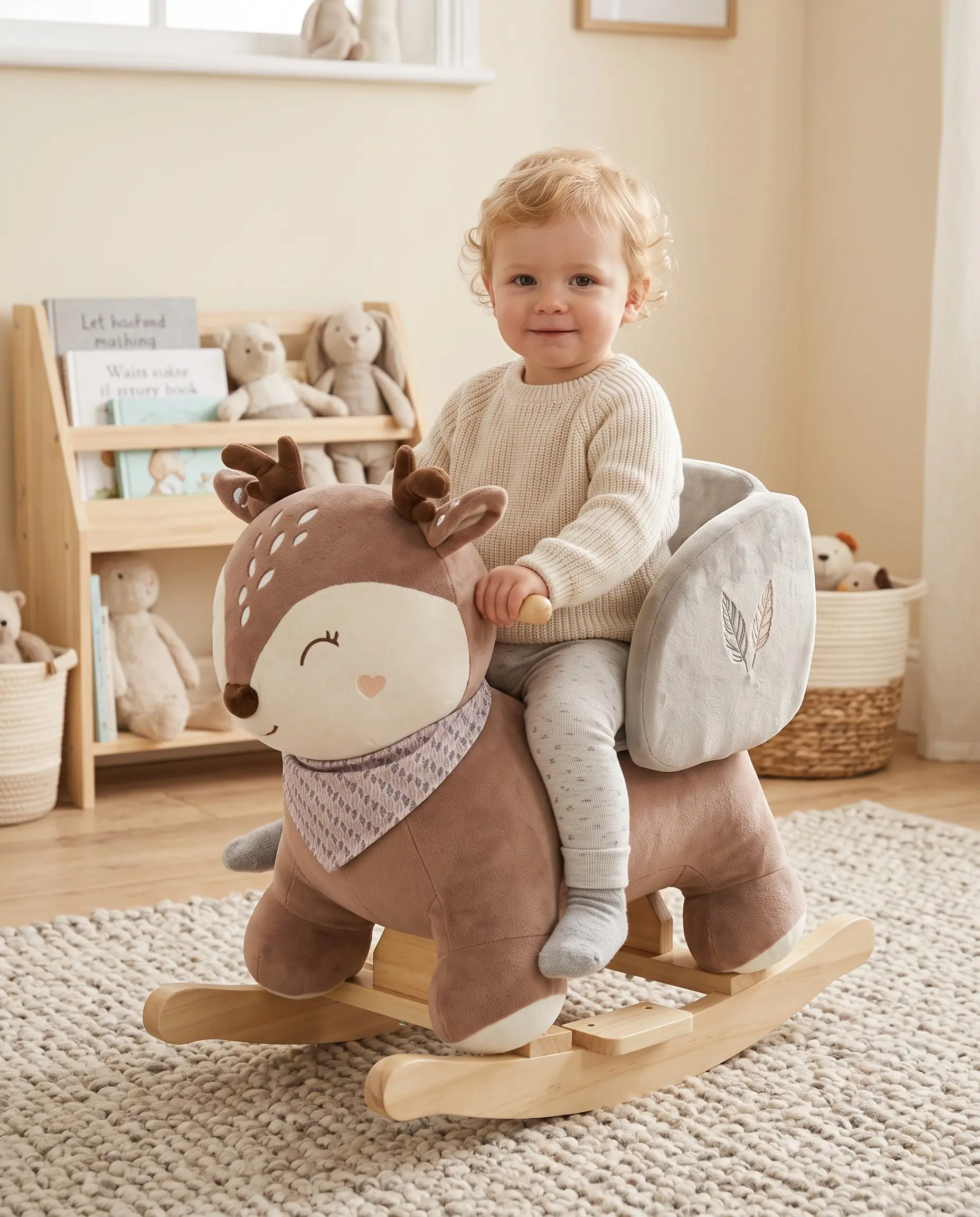 Jucarie-balansoar Moni Daphne (Brown/Grey) - 7