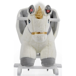 Jucarie-balansoar Moni Moon WJ-6188 (White/Grey) Thumb