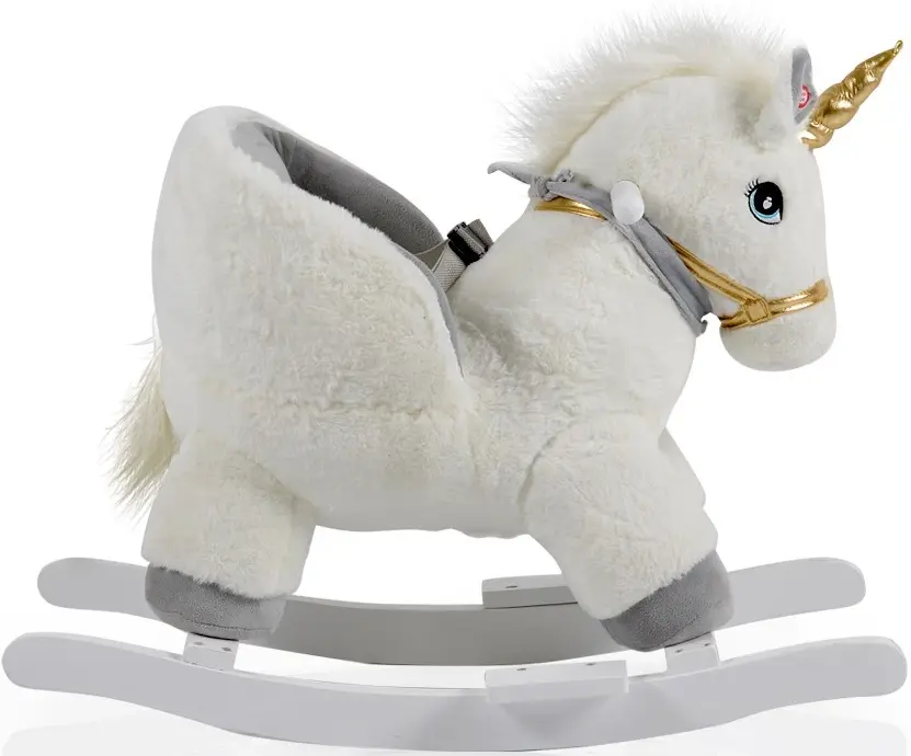 Jucarie-balansoar Moni Moon WJ-6188 (White/Grey) - 3