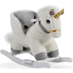 Jucarie-balansoar Moni Moon WJ-6188 (White/Grey)