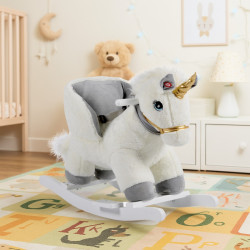Jucarie-balansoar Moni Moon WJ-6188 (White/Grey) Thumb
