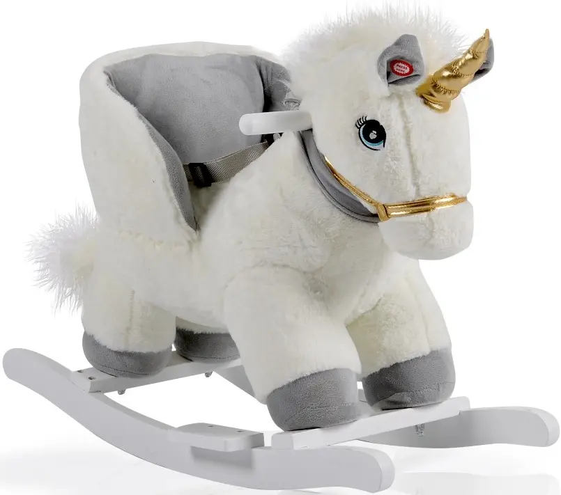 Jucarie-balansoar Moni Moon WJ-6188 (White/Grey)