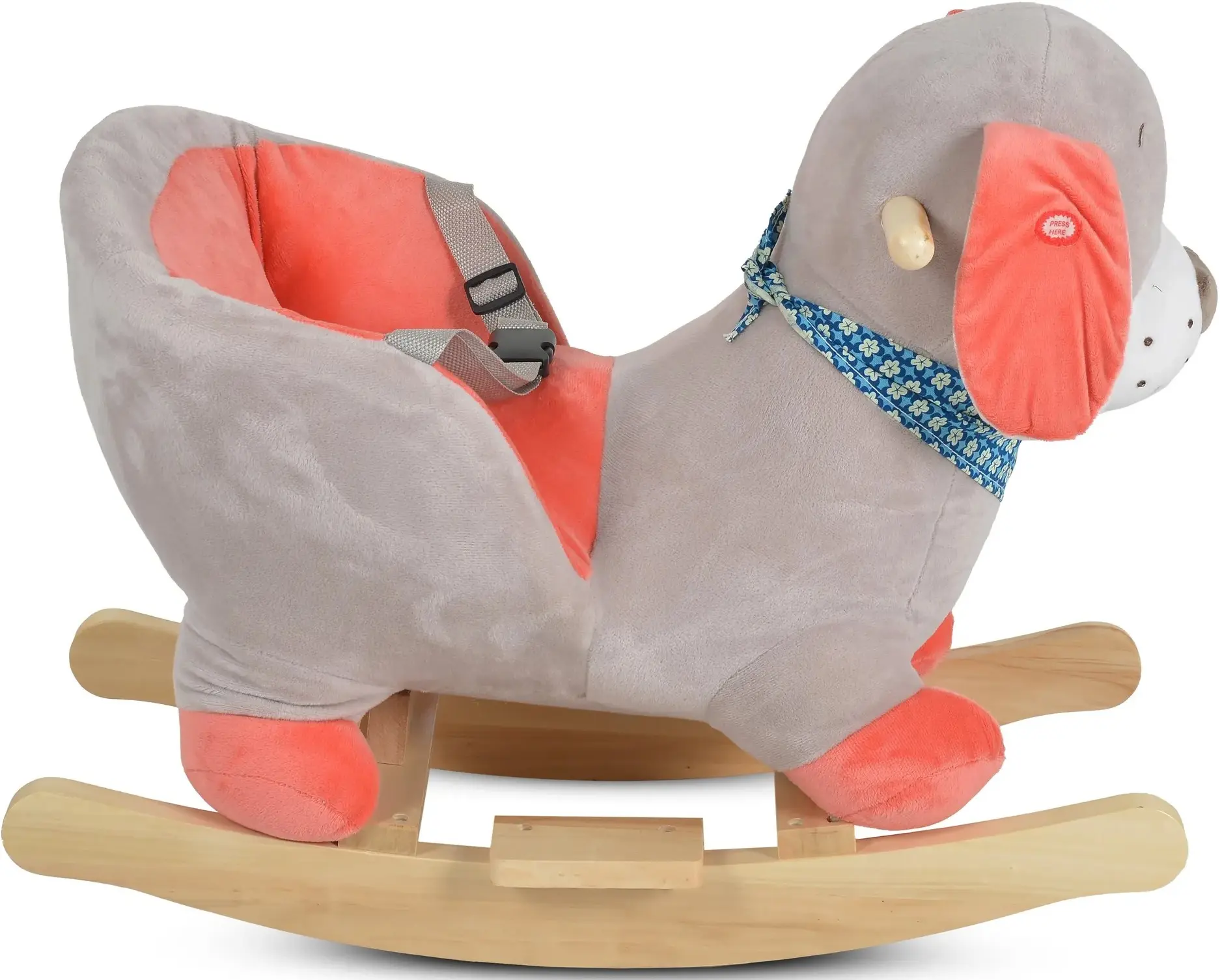 Jucarie-balansoar Moni Ollie (Orange/Grey) - 2