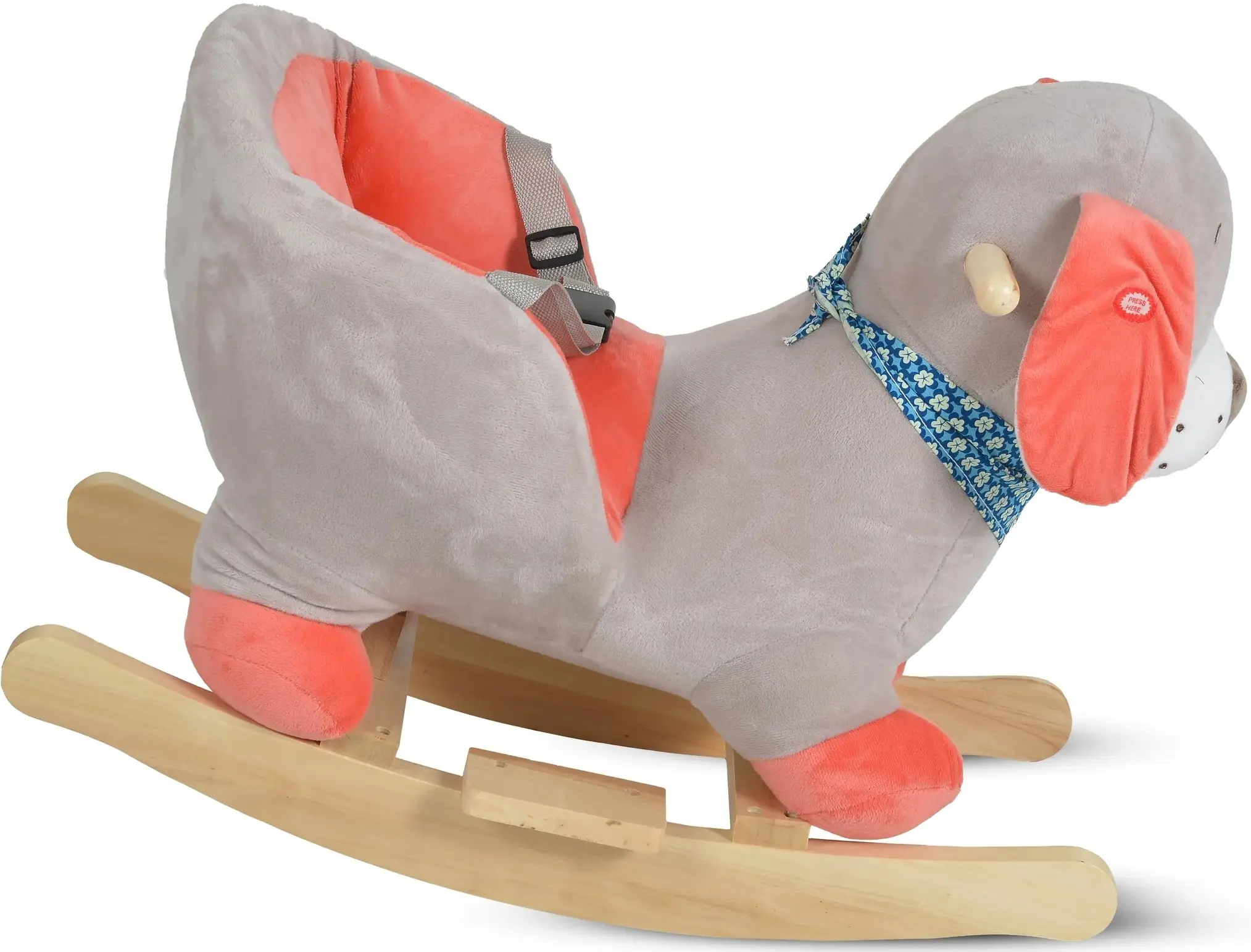Jucarie-balansoar Moni Ollie (Orange/Grey) - 4