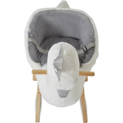 Jucarie-balansoar Moni Swan (White/Grey) Thumb